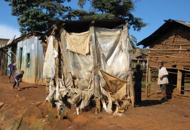 Communal Toilet, Eldoret shanty town